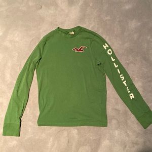 *NEVER WORN* Hollister Mens Long Sleeve T-Shirt | Color: Green | Size: Medium